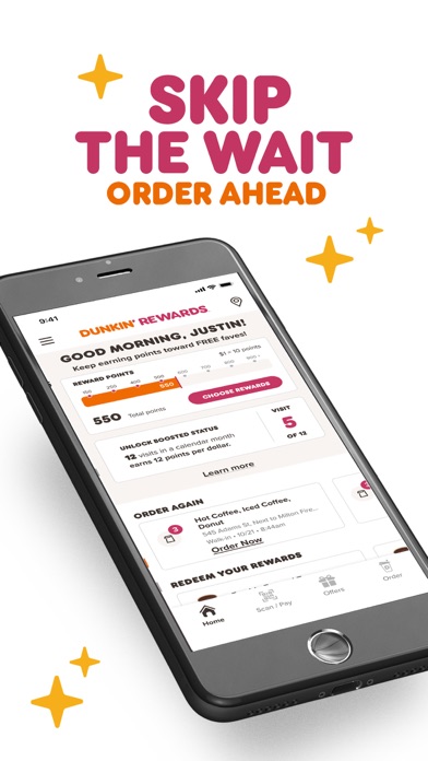 Скриншот Dunkin' 1